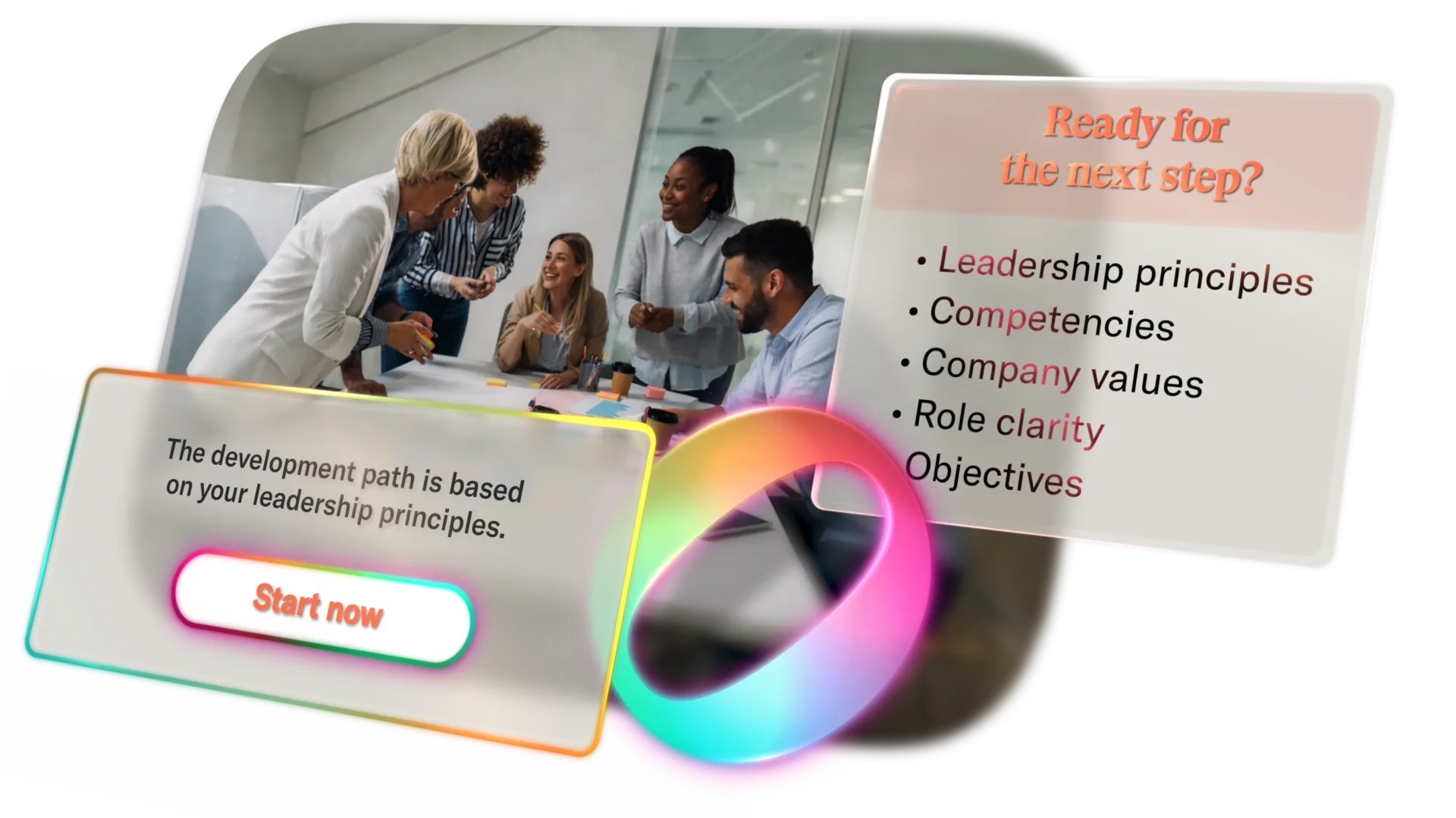 Screenshots from the Onesome web app showing content